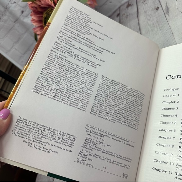 vintage 1987 reader's digest Story of the Great American West hardback Book - Picture 8 of 10